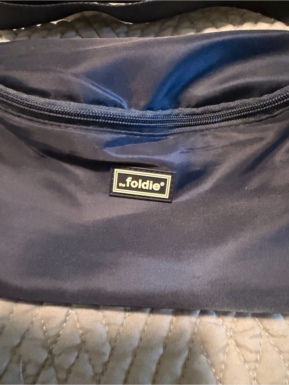 The Foldie Cross Body or Fanny pack Blue like new - Picture 3 of 5